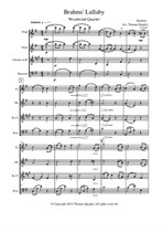 Brahms' Lullaby (Woodwind Quartet)
