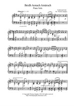 Beidh Aonach Amarach (Solo Piano)