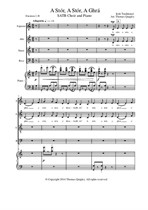 A Stór, A Stór, A Ghrá (SATB Choir and Piano)