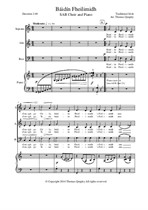 Báidín Fheilimidh (SAB Choir and Piano)