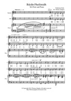 Báidín Fheilimidh (SA Choir and Piano)