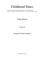 Childhood Tunes (String Quartet)